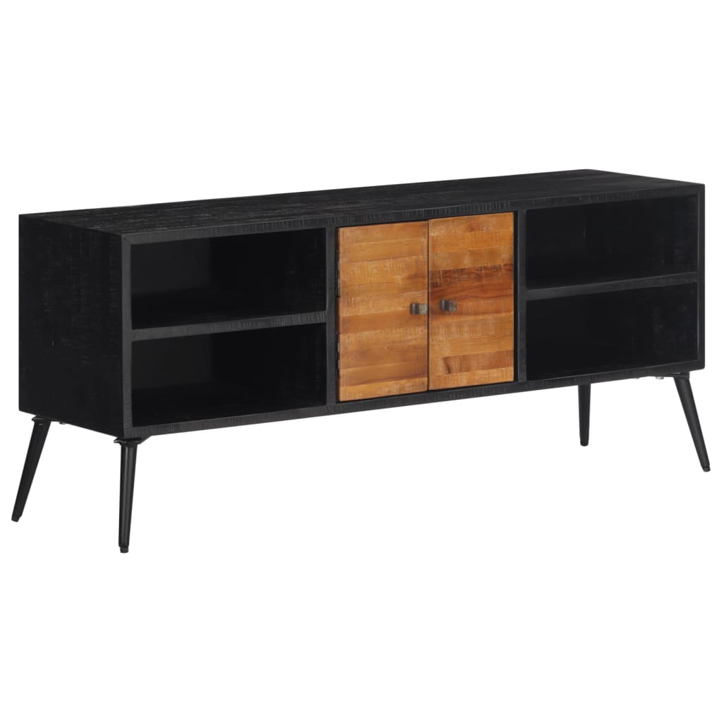 vidaXL TV Cabinet 112x31x45 cm Solid Reclaimed Teak