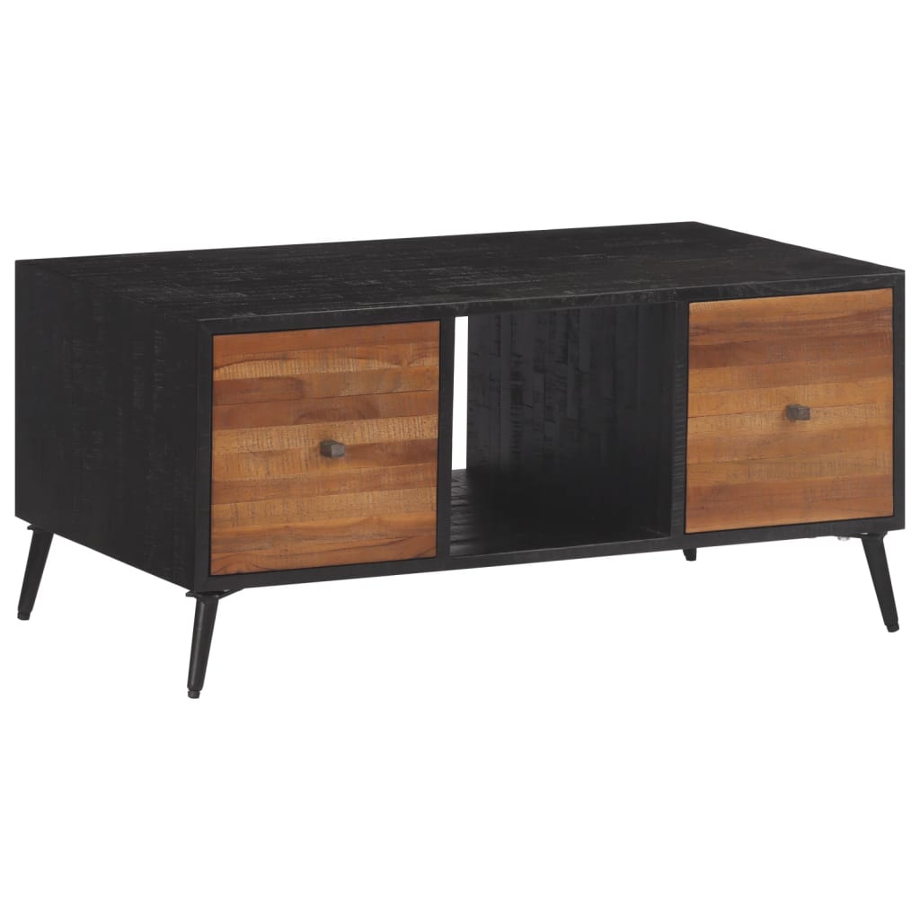 vidaXL Coffee Table 90x50x41 cm Solid Reclaimed Teak
