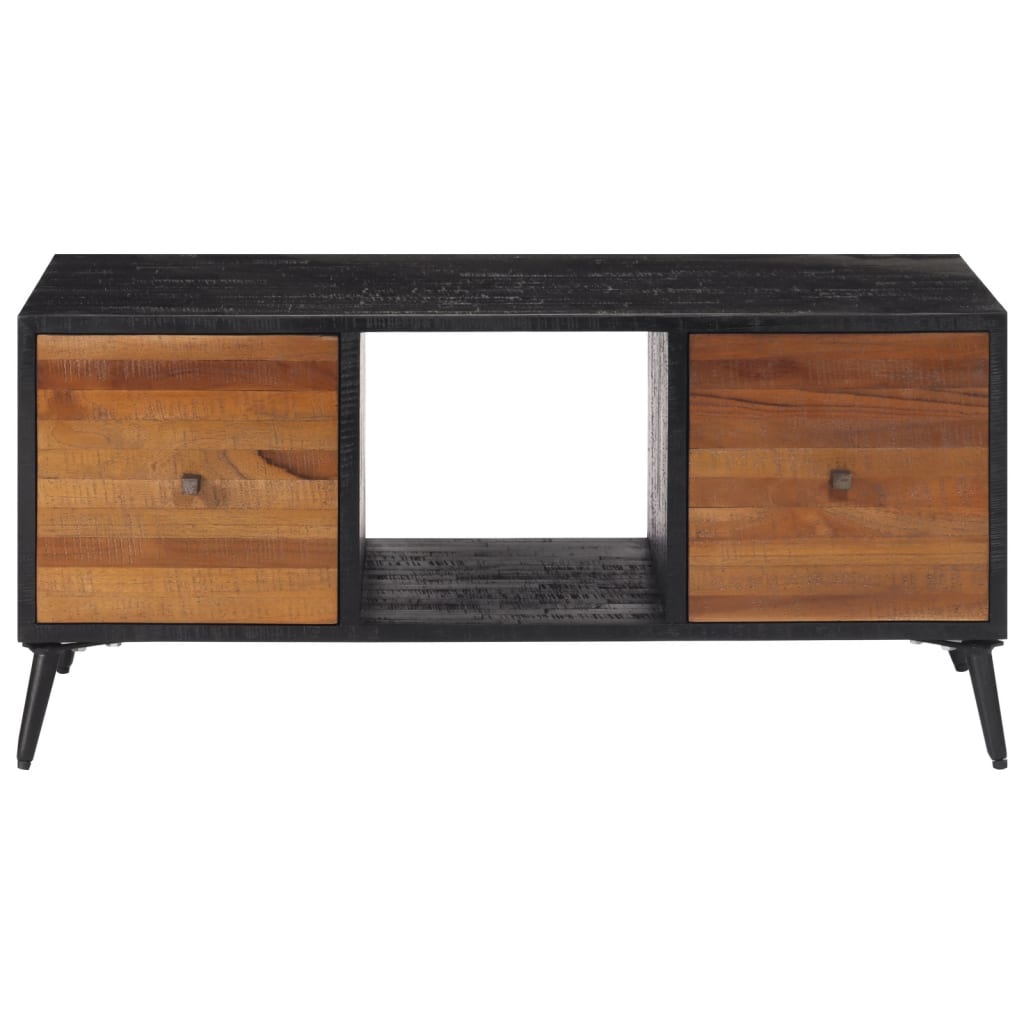 vidaXL Coffee Table 90x50x41 cm Solid Reclaimed Teak