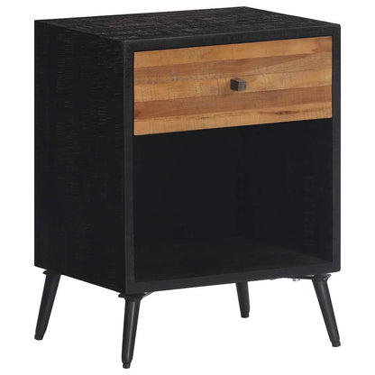 vidaXL Bedside Cabinet 40x30x50 cm Solid Wood Teak
