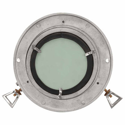 vidaXL Porthole Mirror Wall Hanging Ø23 cm Aluminium and Glass