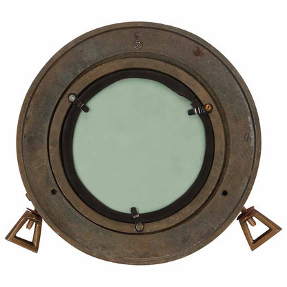 vidaXL Porthole Mirror Wall Hanging Ø23 cm Aluminium and Glass