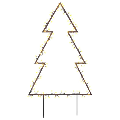 vidaXL Christmas Light Decoration with Spikes Tree 115 LEDs 90 cm