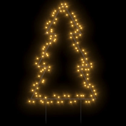 vidaXL Christmas Light Decoration with Spikes Tree 115 LEDs 90 cm