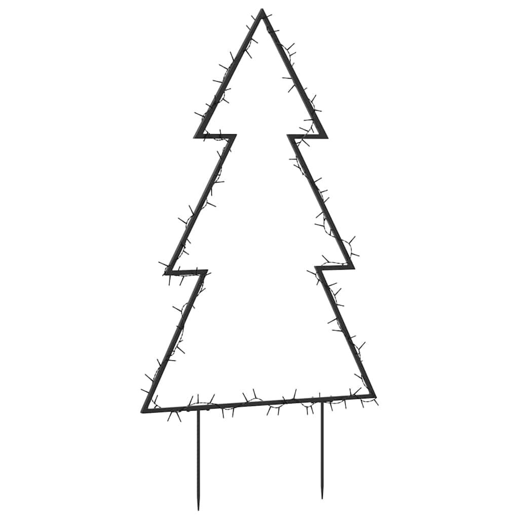 vidaXL Christmas Light Decoration with Spikes Tree 115 LEDs 90 cm