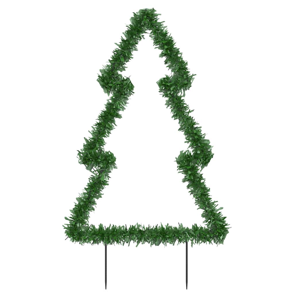 vidaXL Christmas Light Decoration with Spikes Tree 80 LEDs 60 cm