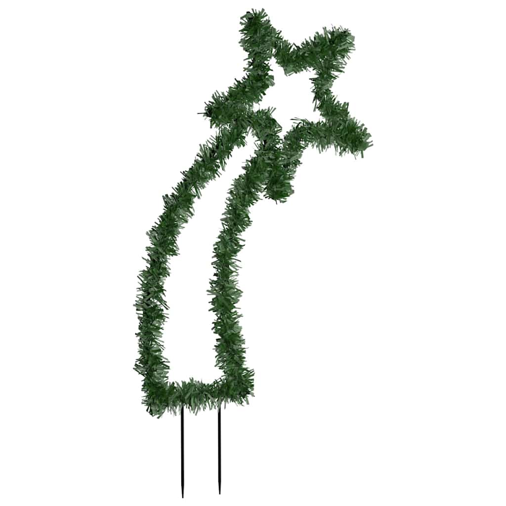 vidaXL Christmas Light Decoration with Spikes Meteor 80 LEDs 62 cm