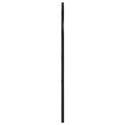 vidaXL Wall Mirror Black 60x70 cm Arch Iron