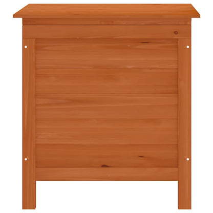 vidaXL Garden Storage Box Brown 50x49x56,5 cm Solid Wood Fir