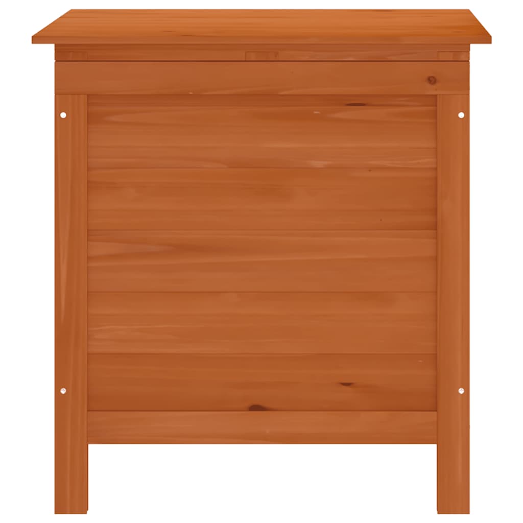vidaXL Garden Storage Box Brown 50x49x56,5 cm Solid Wood Fir
