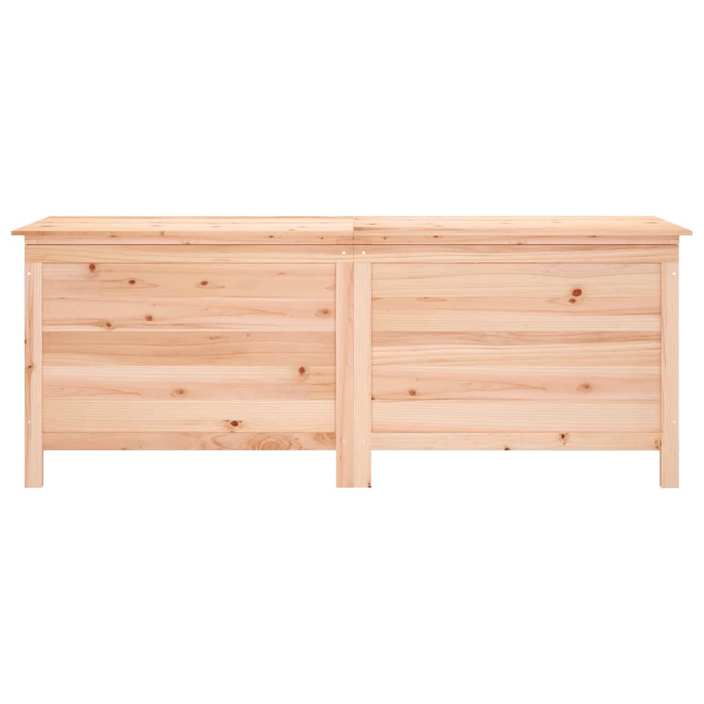 vidaXL Garden Storage Box 150x50x56.5 cm Solid Wood Fir