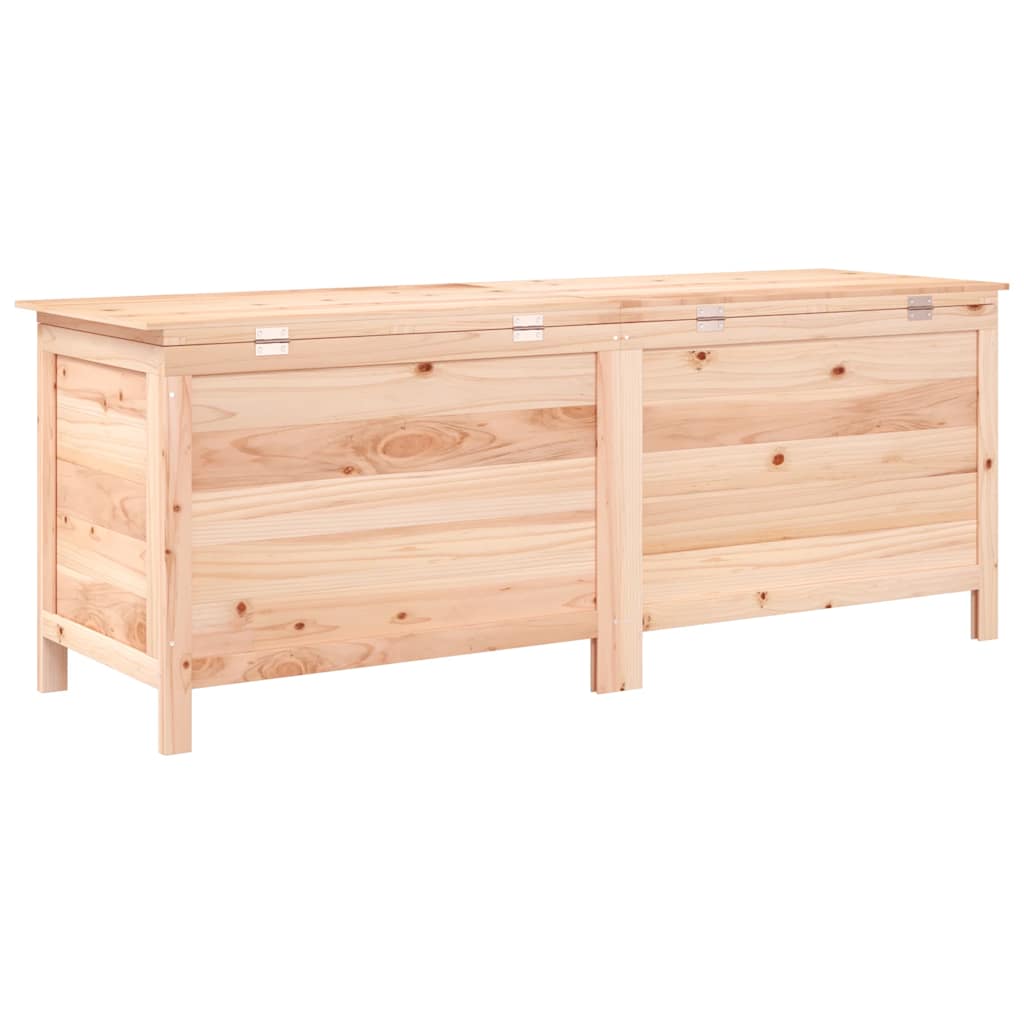 vidaXL Garden Storage Box 150x50x56.5 cm Solid Wood Fir