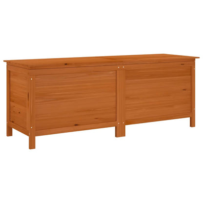 vidaXL Garden Storage Box Brown 150x50x56.5 cm Solid Wood Fir