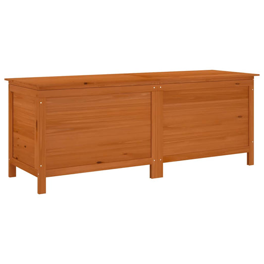 vidaXL Garden Storage Box Brown 150x50x56.5 cm Solid Wood Fir