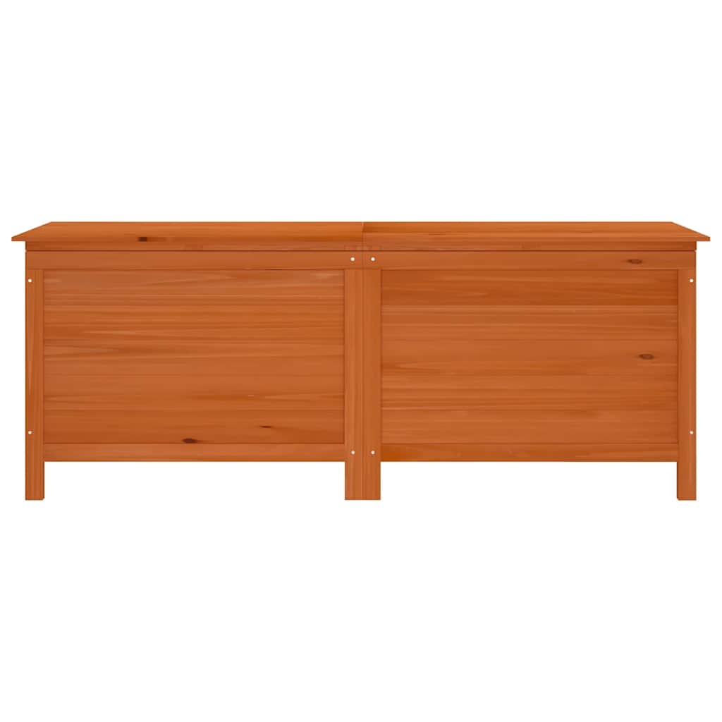 vidaXL Garden Storage Box Brown 150x50x56,5 cm Solid Wood Fir