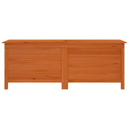 vidaXL Garden Storage Box Brown 150x50x56,5 cm Solid Wood Fir