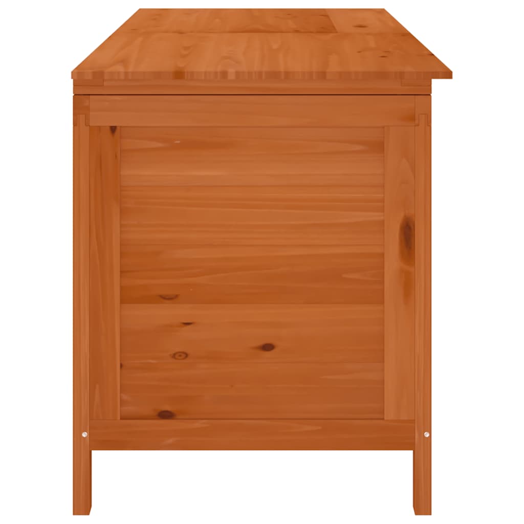 vidaXL Garden Storage Box Brown 150x50x56,5 cm Solid Wood Fir