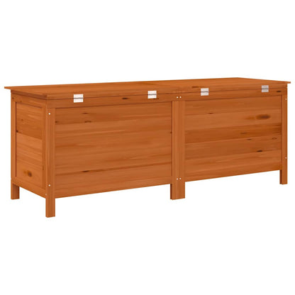 vidaXL Garden Storage Box Brown 150x50x56,5 cm Solid Wood Fir