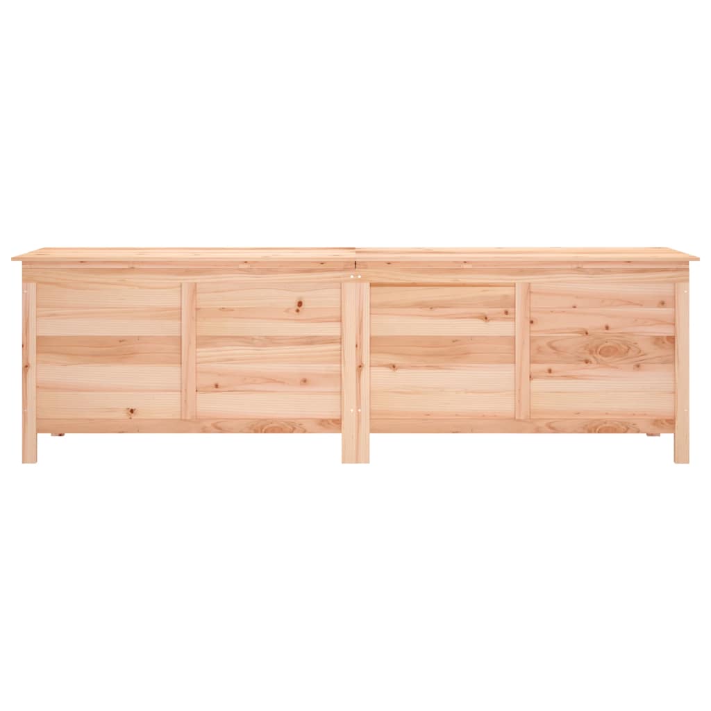 vidaXL Garden Storage Box 198,5x50x56,5 cm Solid Wood Fir