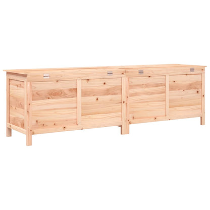 vidaXL Garden Storage Box 198.5x50x56.5 cm Solid Wood Fir