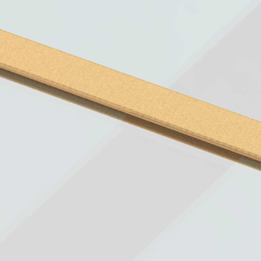 vidaXL Sliding Door Gold 102.5x205 cm Clear ESG Glass and Aluminium