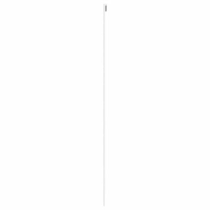 vidaXL Sliding Door White 102.5x205 cm Tempered Glass and Aluminium