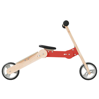 vidaXL Kids Scooter 2-in-1 Red