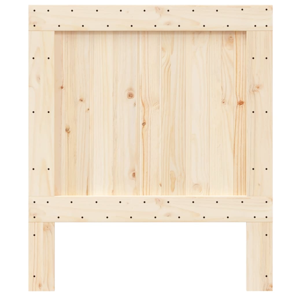 vidaXL Headboard 80x104 cm Solid Wood Pine