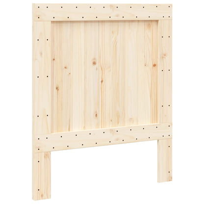 vidaXL Headboard 90x104 cm Solid Wood Pine