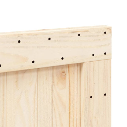 vidaXL Headboard 100x104 cm Solid Wood Pine