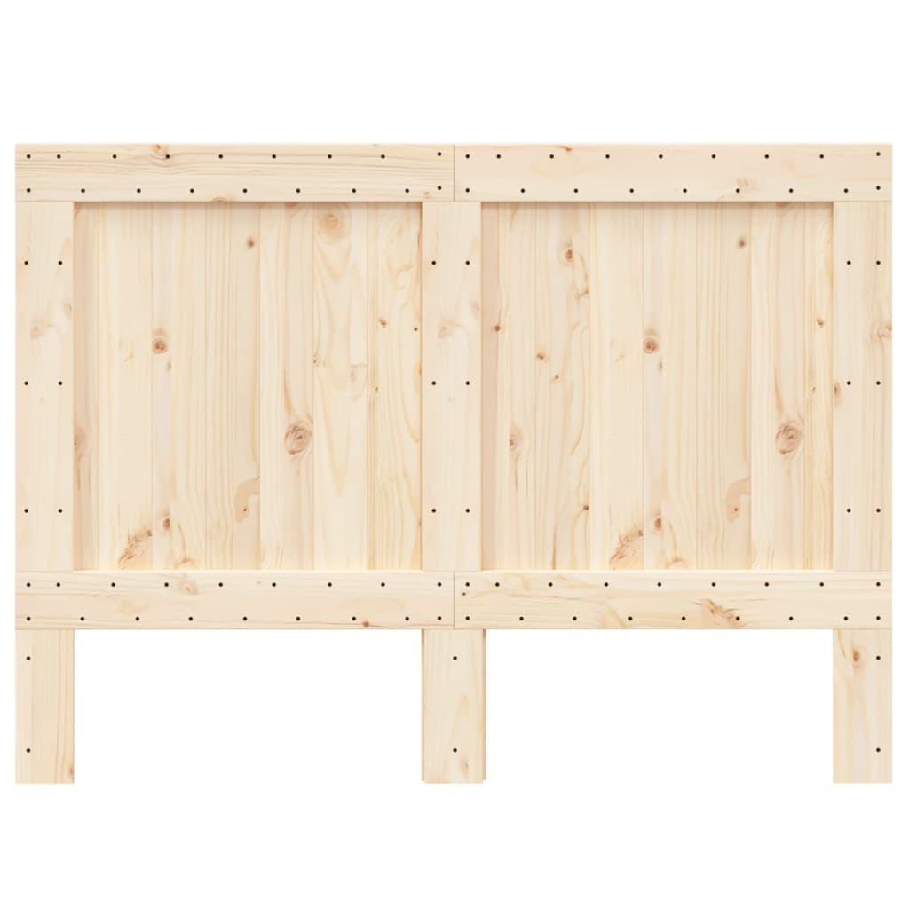 vidaXL Headboard 140x104 cm Solid Wood Pine