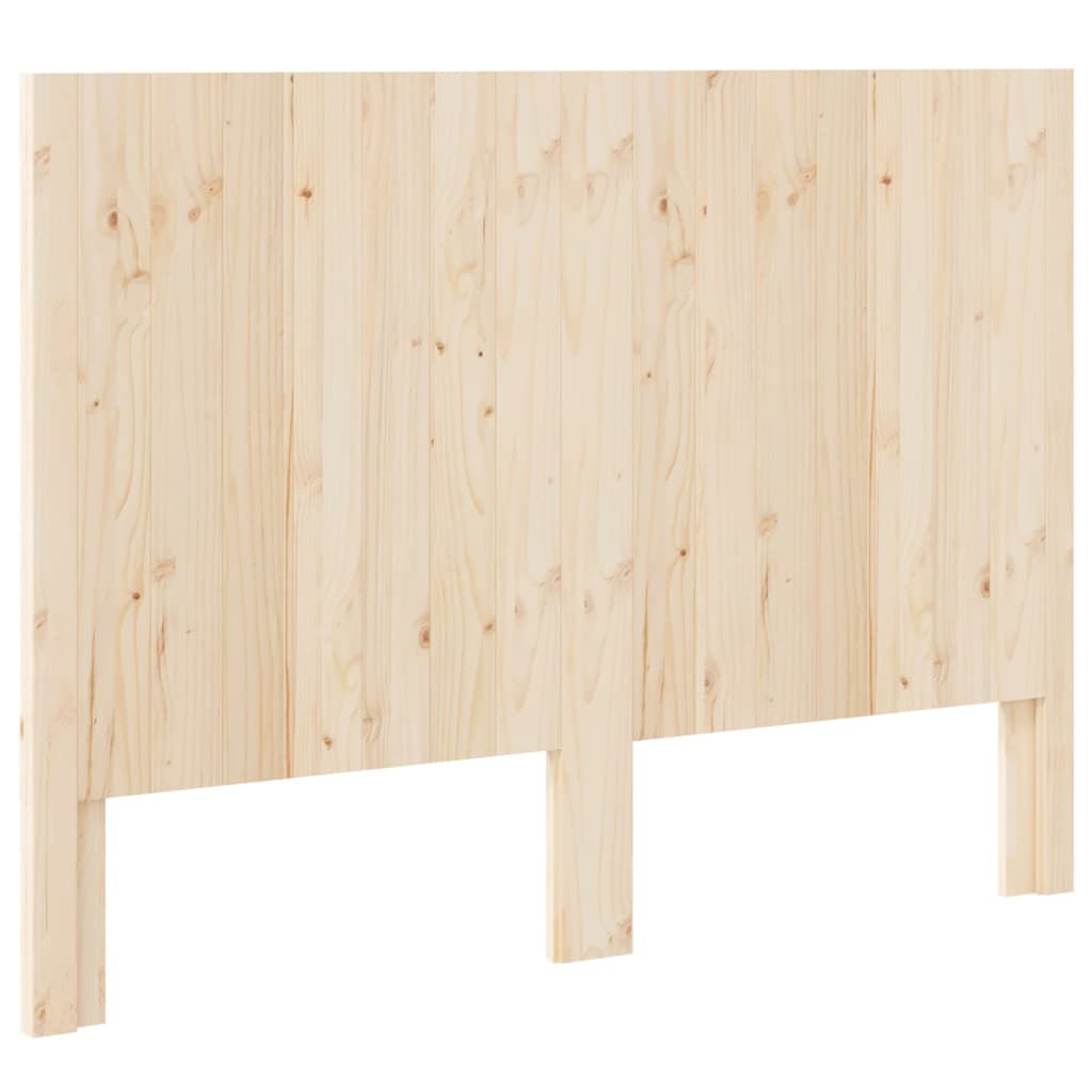 vidaXL Headboard 140x104 cm Solid Wood Pine