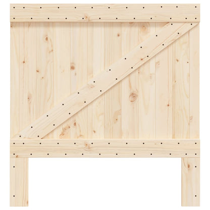 vidaXL Headboard 100x104 cm Solid Wood Pine