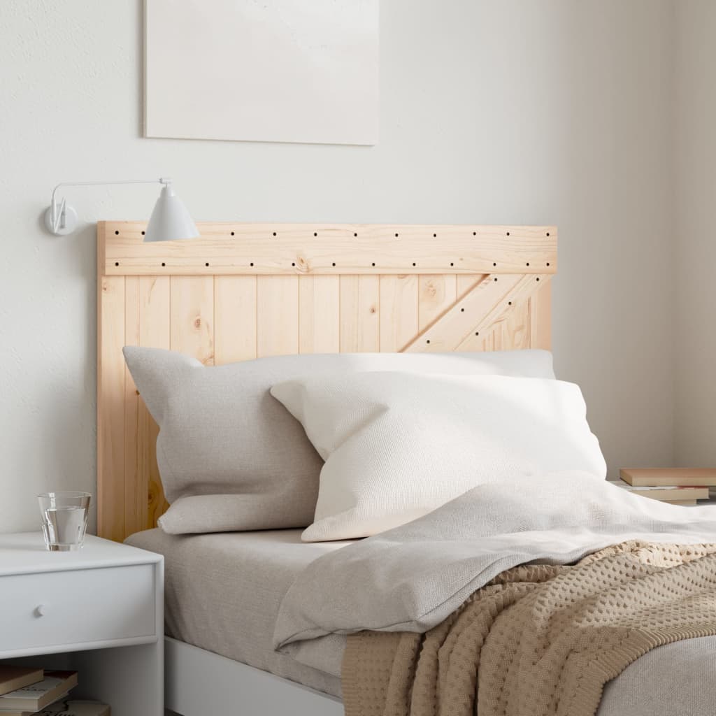 vidaXL Headboard 100x104 cm Solid Wood Pine