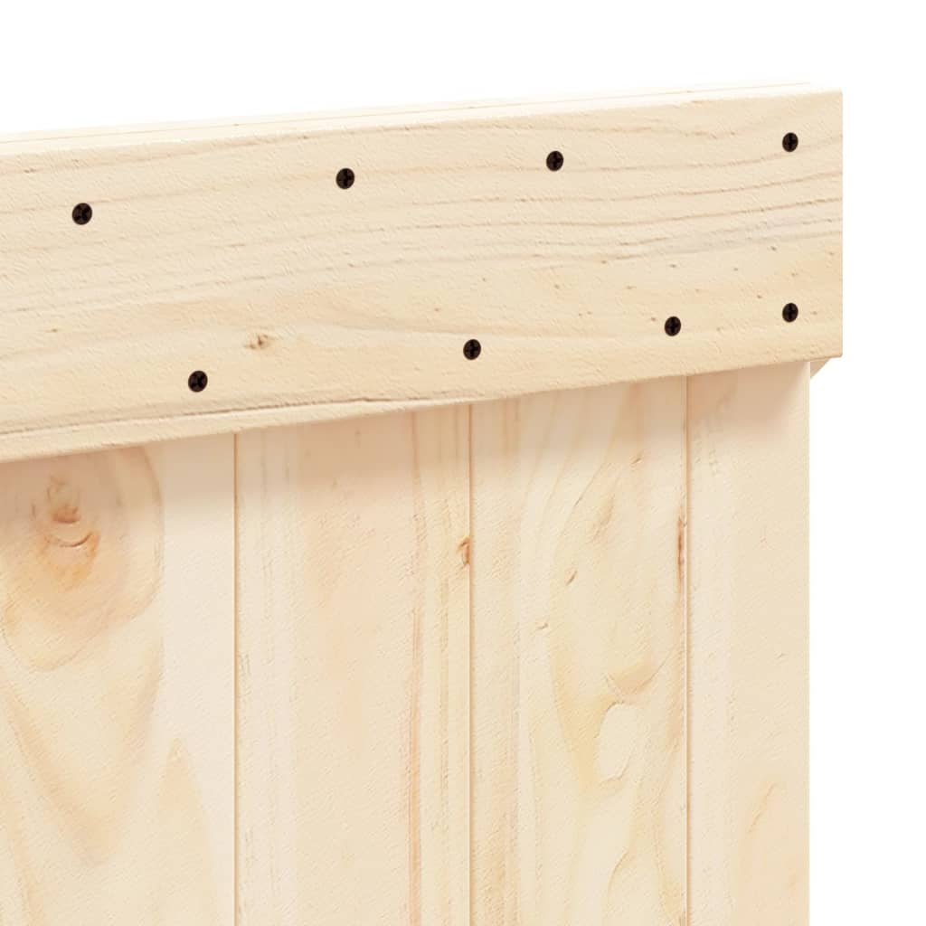 vidaXL Headboard 140x104 cm Solid Wood Pine