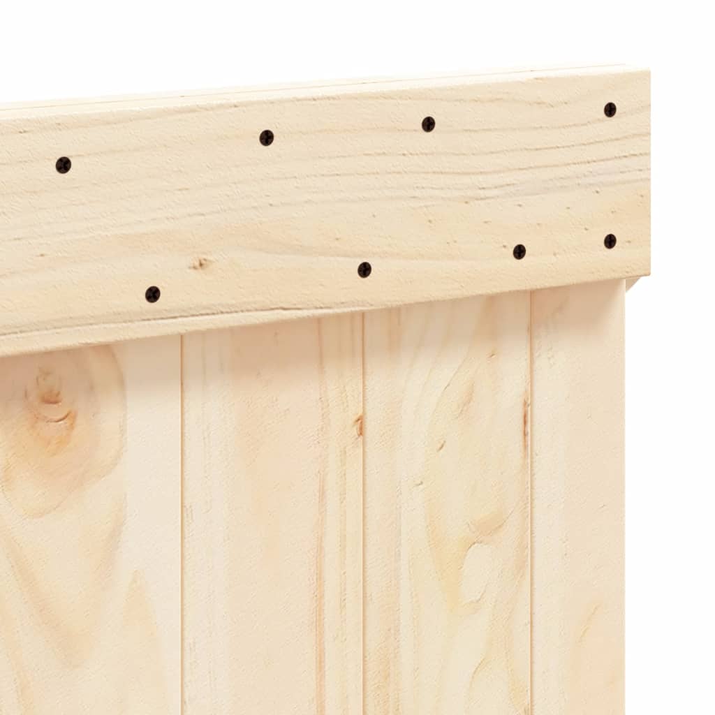 vidaXL Headboard 200x104 cm Solid Wood Pine