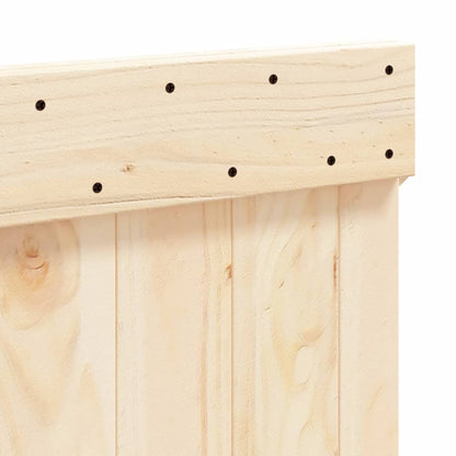 vidaXL Headboard 200x104 cm Solid Wood Pine