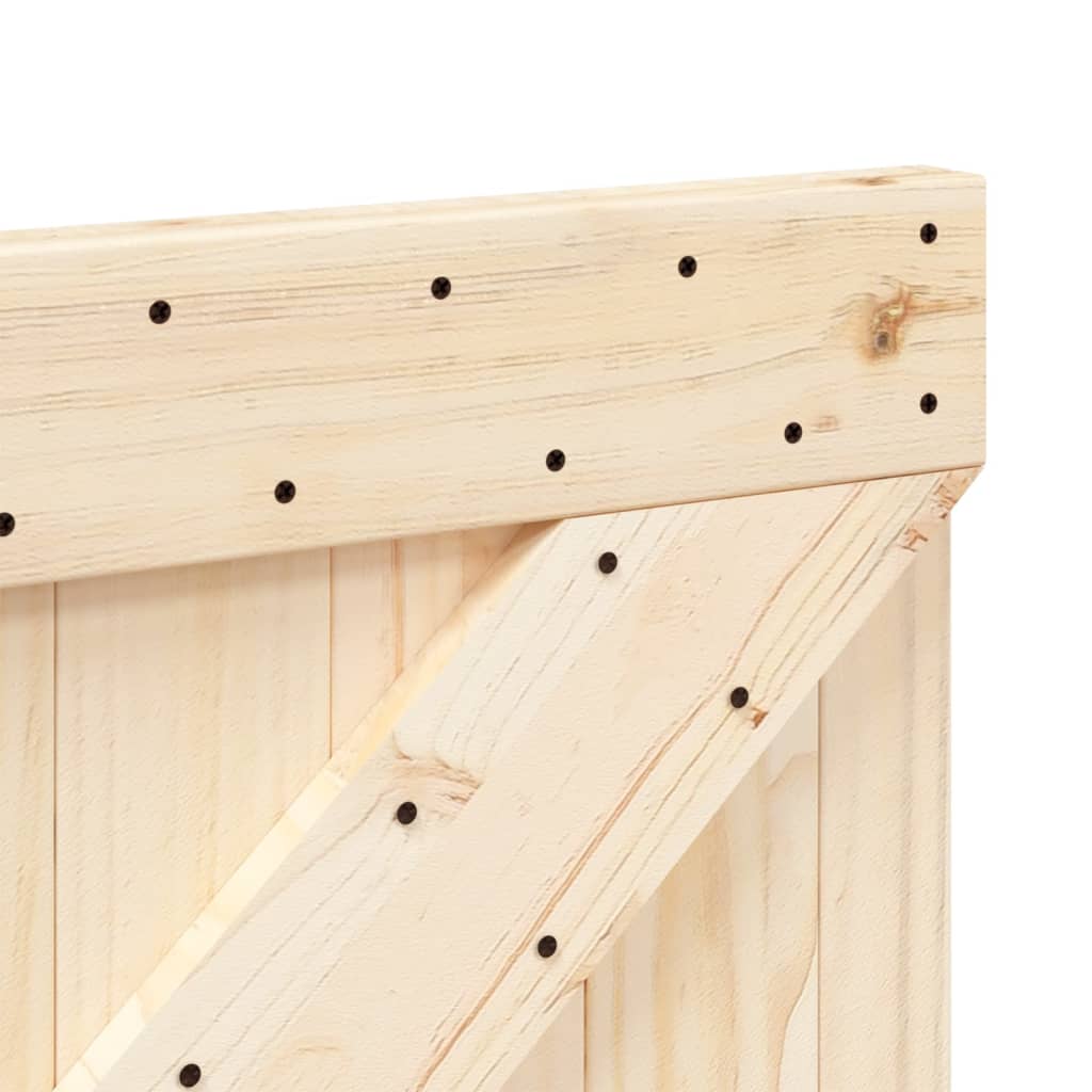 vidaXL Headboard 80x104 cm Solid Wood Pine