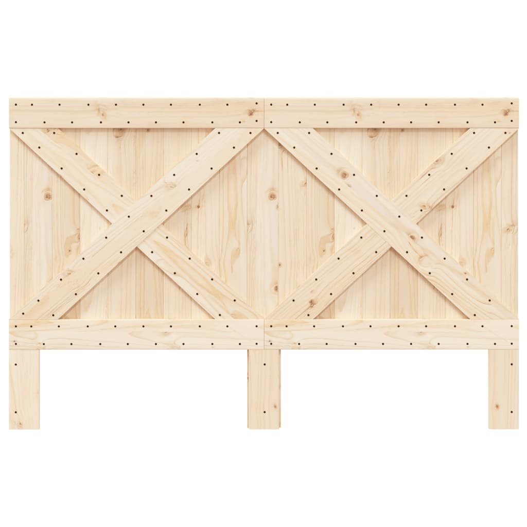 vidaXL Headboard 160x104 cm Solid Wood Pine