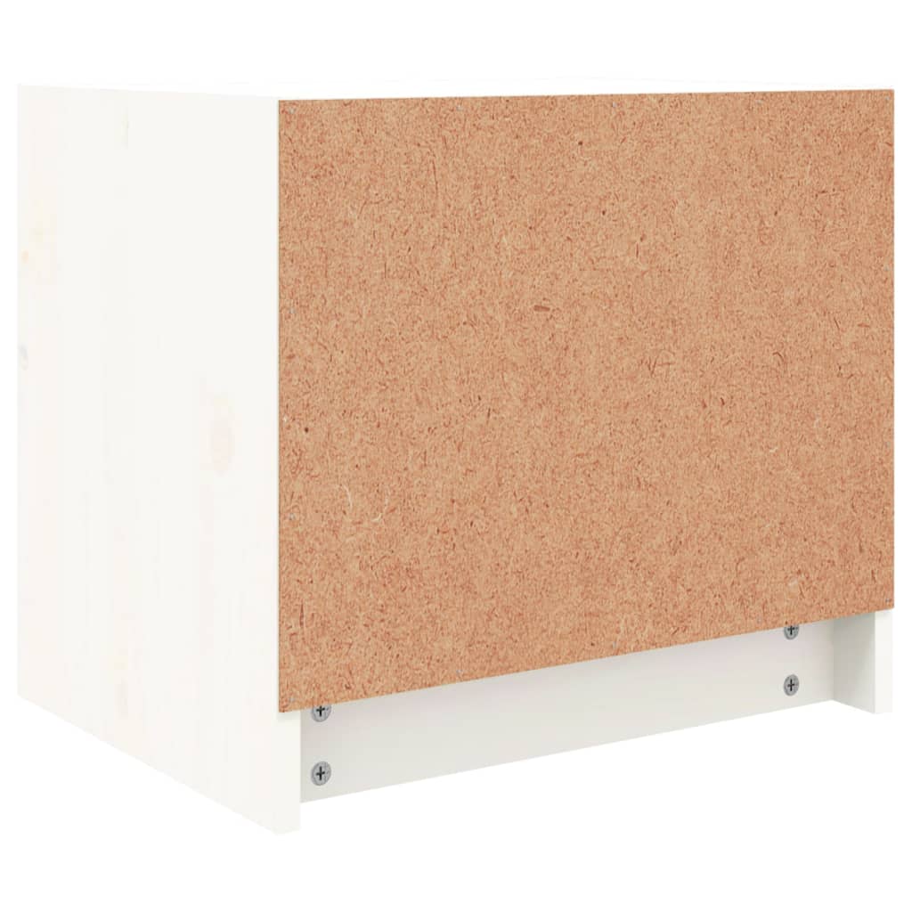 vidaXL Bedside Cabinets 2 pcs White 40x31x35.5 cm Solid Wood Pine