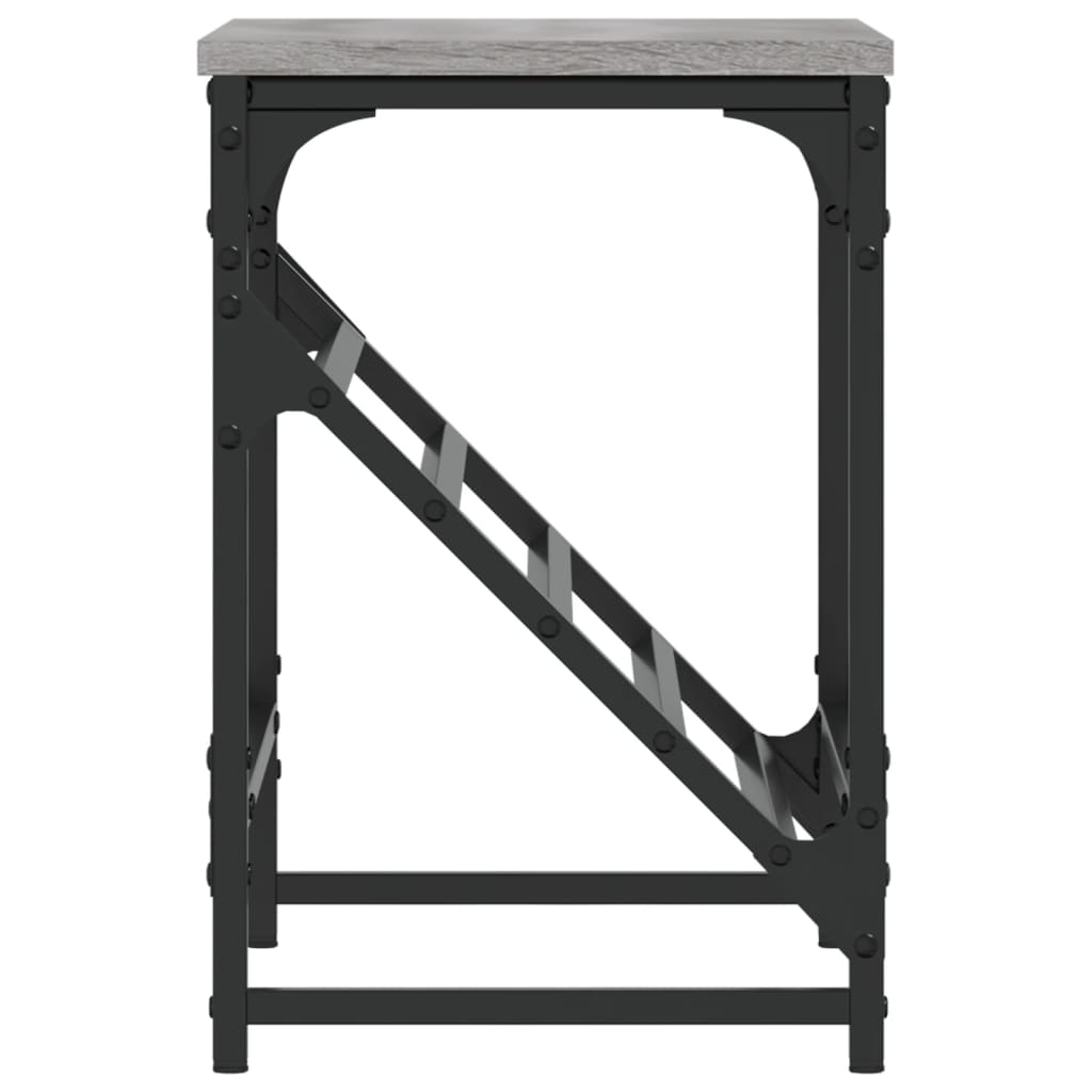 vidaXL Shoe Rack Grey Sonoma 60x30x45 cm Engineered Wood