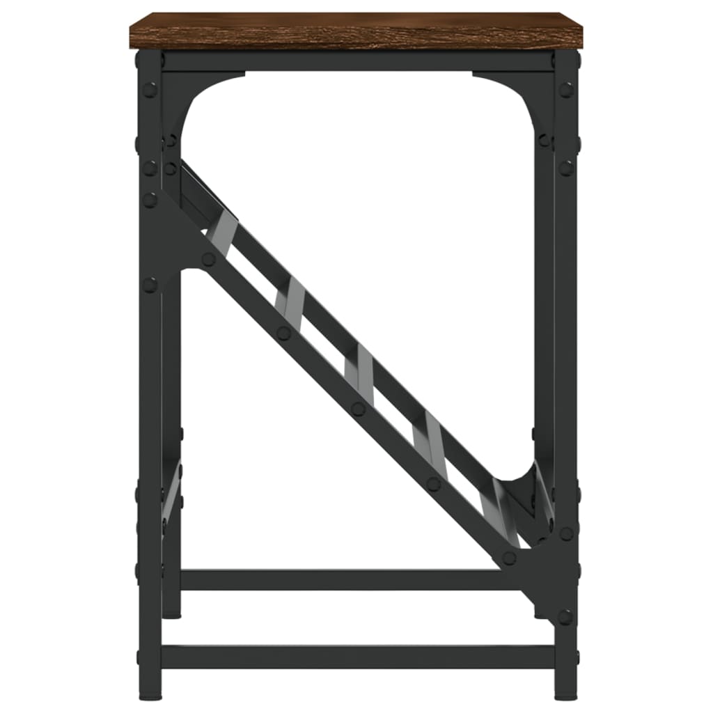 vidaXL Shoe Rack Brown Oak 60x30x45 cm Engineered Wood