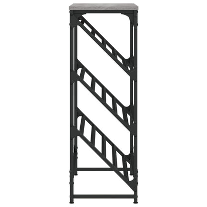 vidaXL Shoe Rack Grey Sonoma 90x30x85 cm Engineered Wood