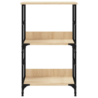 vidaXL Bookshelf Sonoma Oak 50x33x82 cm Engineered Wood