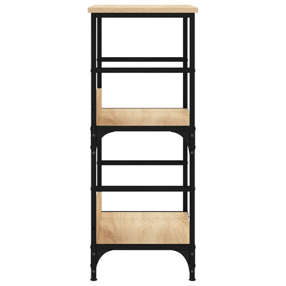 vidaXL Bookshelf Sonoma Oak 50x33x82 cm Engineered Wood