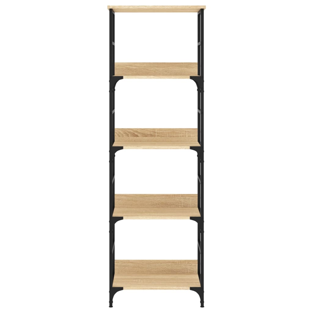 vidaXL Bookshelf Sonoma Oak 50x33x153 cm Engineered Wood