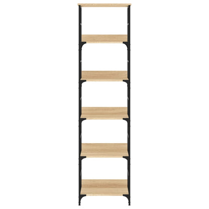 vidaXL Bookshelf Sonoma Oak 50x33x188,5 cm Engineered Wood