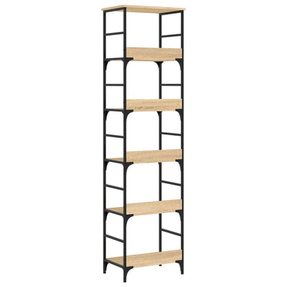 vidaXL Bookshelf Sonoma Oak 50x33x188,5 cm Engineered Wood