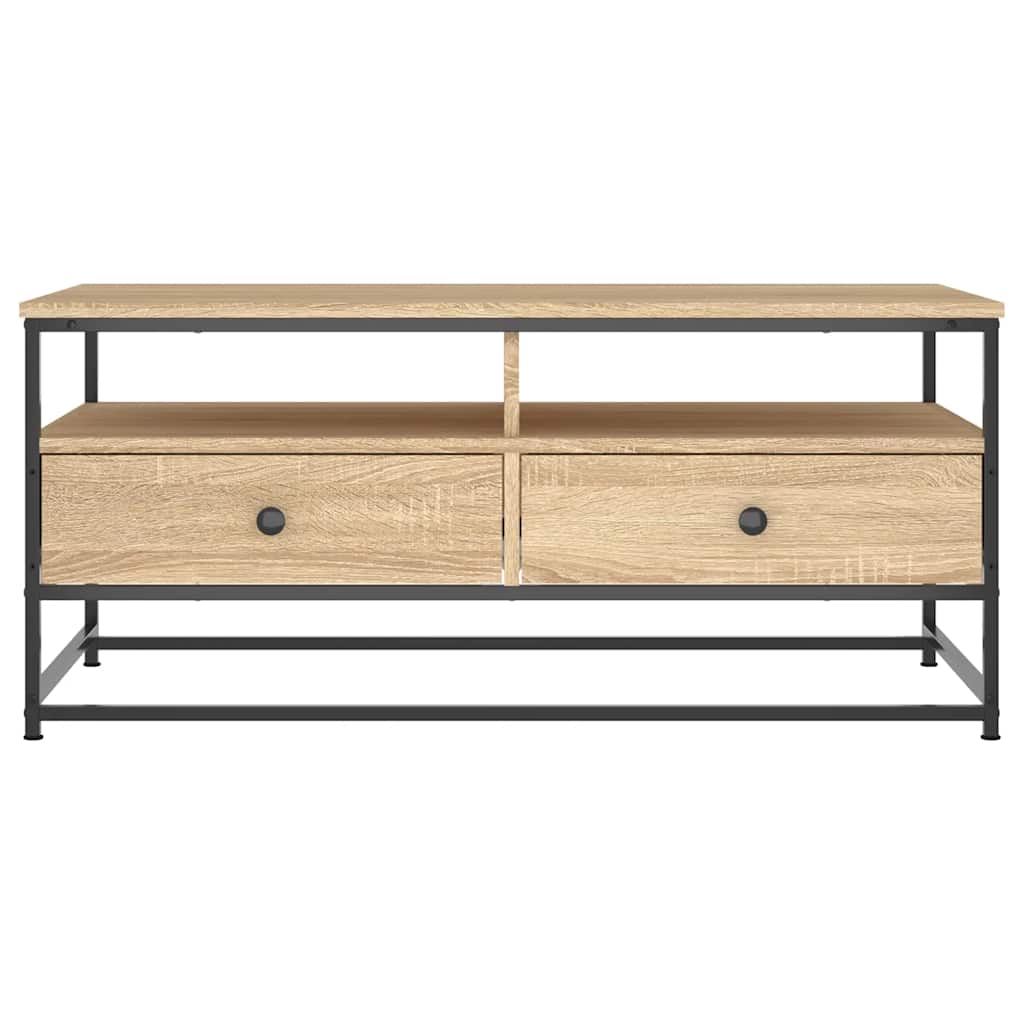vidaXL Coffee Table Sonoma Oak 100x51x45 cm Engineered Wood