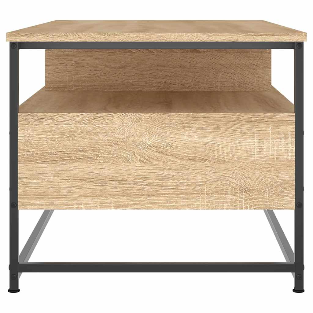 vidaXL Coffee Table Sonoma Oak 100x51x45 cm Engineered Wood